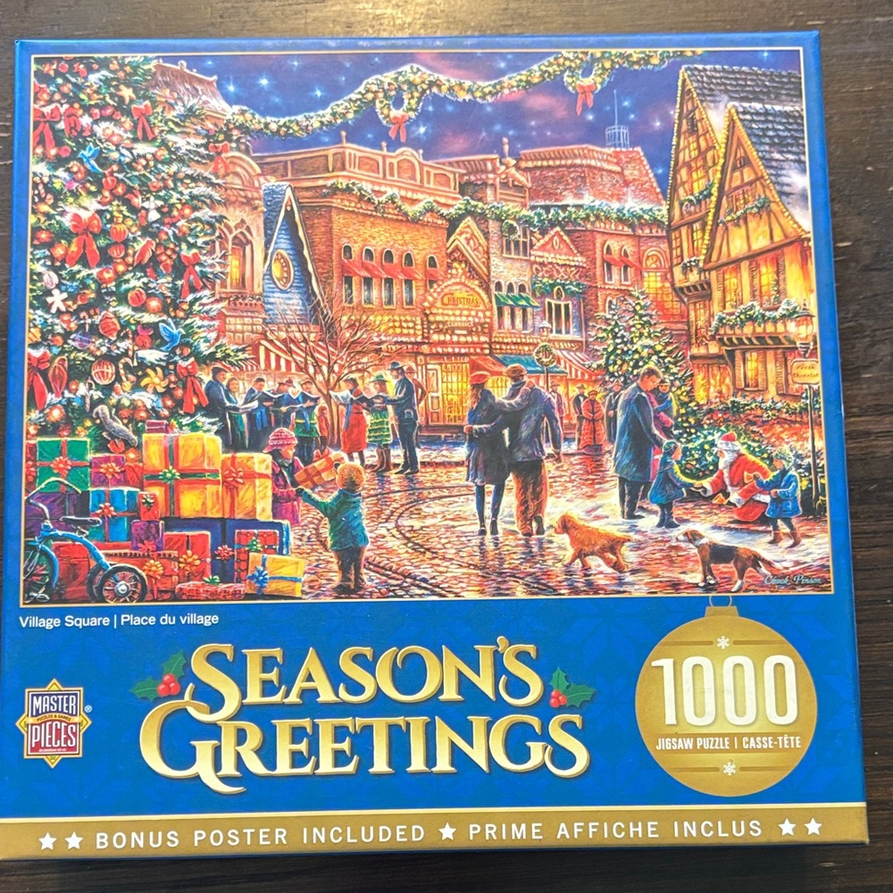 MasterPieces Season's Greetings 1000 Piece Puzzle